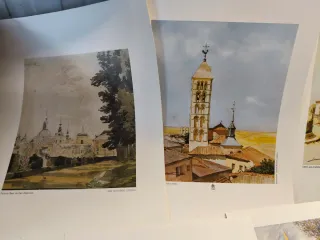 Ilustraciones monumentos Segovia