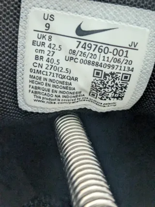 Nike Air Max Command Leather Negro Gris