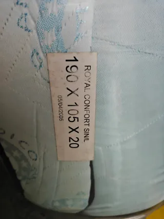 Colchón Royal Confort Nuevo