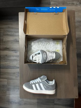 Adidas Campus Gris Sin Estrenar Talla 38