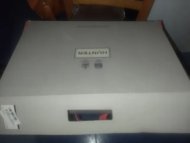 Botas de agua Hunter negras talla 38