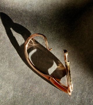 Orecchini in Oro 14K Foglia