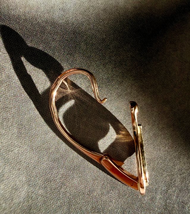 Orecchini in Oro 14K Foglia