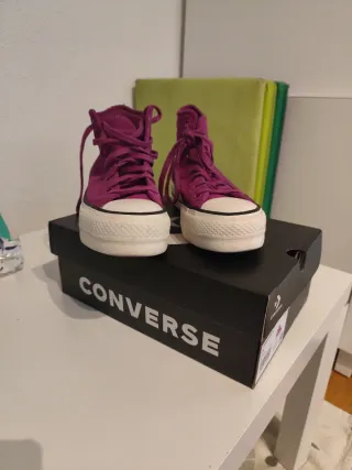 Converse Zapatillas Altas Violeta