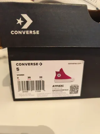 Converse Zapatillas Altas Violeta