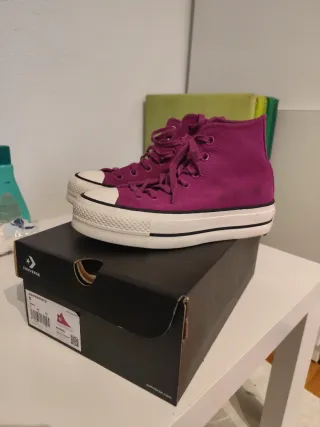 Converse Zapatillas Altas Violeta