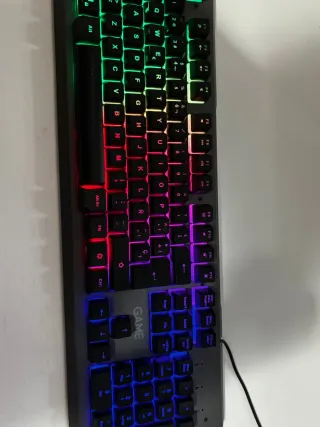 Teclado y Ratón Gaming RGB