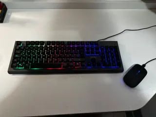 Teclado y Ratón Gaming RGB