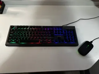 Teclado y Ratón Gaming RGB