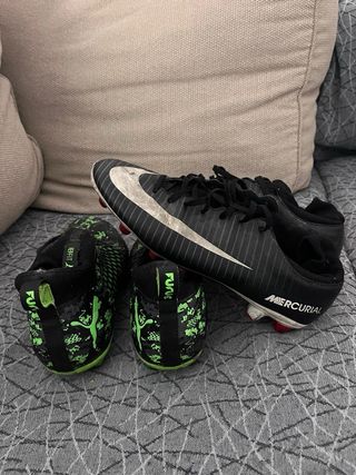 Zapatillas deportivas Nike y Puma