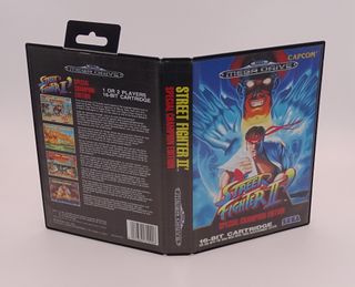 Street Fighter II 2 Sega Megadrive Mega Drive