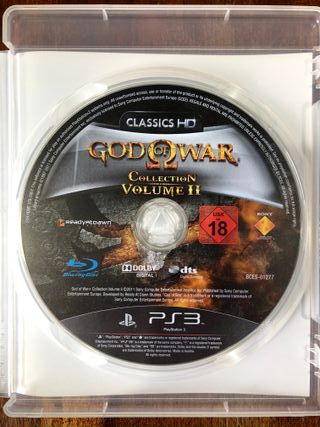 God of War Collection volume II ps3