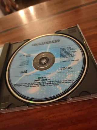 CD Mango Come L'acqua