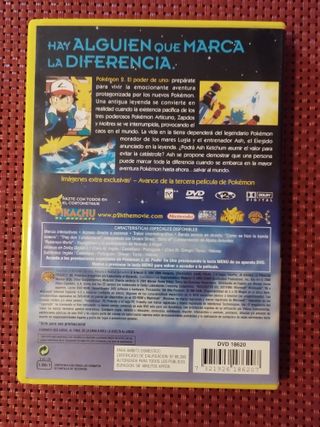 DVD Pokémon 2 El Poder de Uno Español