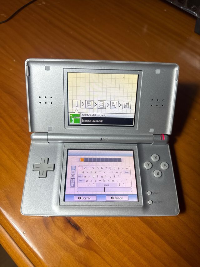 Nintendo DS Lite Plata