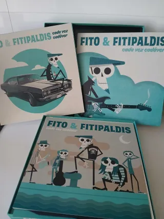 Vinilo Fito & Fitipaldis Cada Vez Cadáver Deluxe