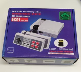 Consola Mini NES china 621 Juegos HDMI TF Card