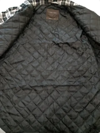 Camisa Zara Man forrada cuadros