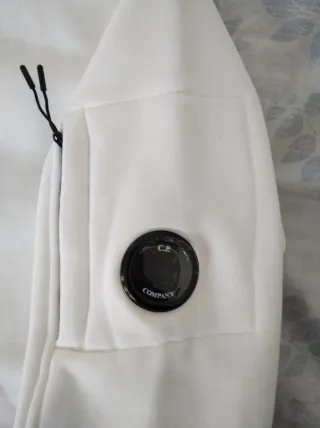 Sudadera CP Company Blanca Nueva