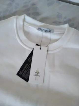 Sudadera CP Company Blanca Nueva