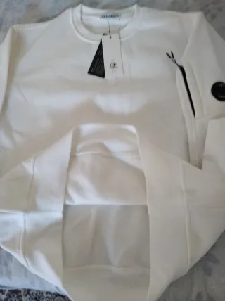 Sudadera CP Company Blanca Nueva