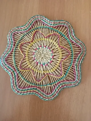 N.5 Centrini sottobicchiere/sottopentola