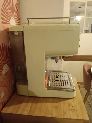 Cafetera Create color verde menta retro