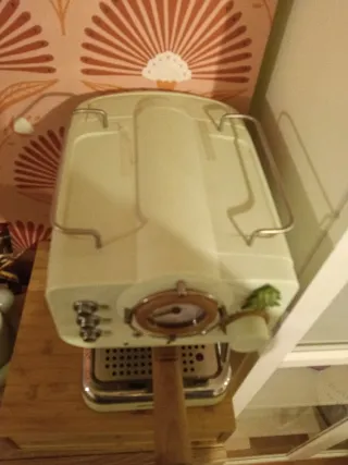 Cafetera Create color verde menta retro