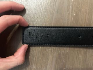 Cintura Louis Vuitton nuova con fattura