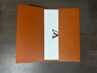 Cintura Louis Vuitton nuova con fattura