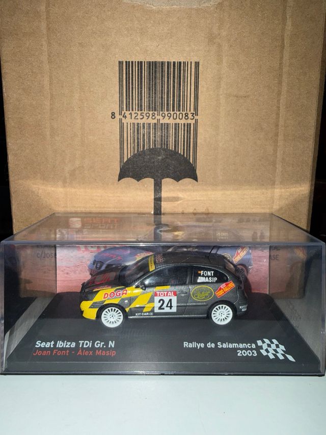 Maqueta Seat Ibiza TDI Gr. N 1/43