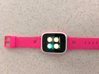 Reloj inteligente rosa