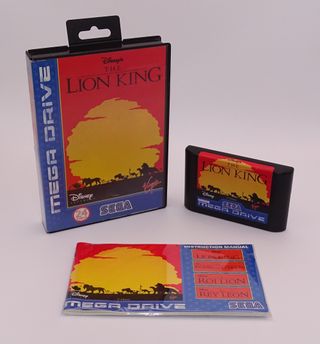 Lion King El Rey Leon Sega Megadrive Mega Drive