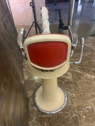 Sillón Barbería Infantil Vintage Caballo