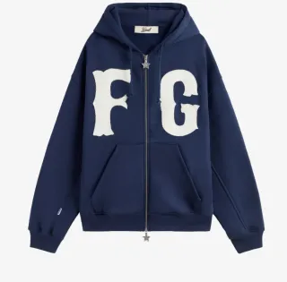 Sudadera Fake Gods Azul con Logo FG