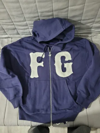 Sudadera Fake Gods Azul con Logo FG