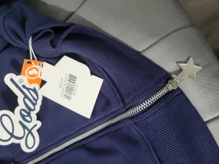 Sudadera Fake Gods Azul con Logo FG