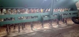Sembradora 21 chorros.