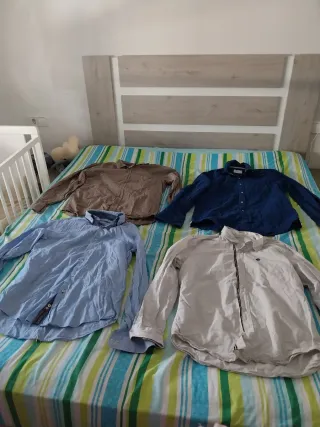 Lote Ropa Hombre: Camisas y Jerséis