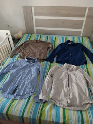 Lote Ropa Hombre: Camisas y Jerséis