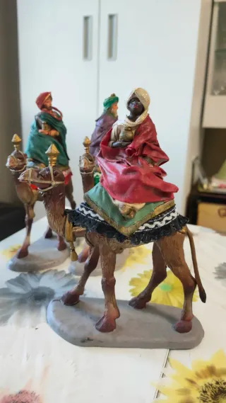 Figuras Reyes Magos en Camello