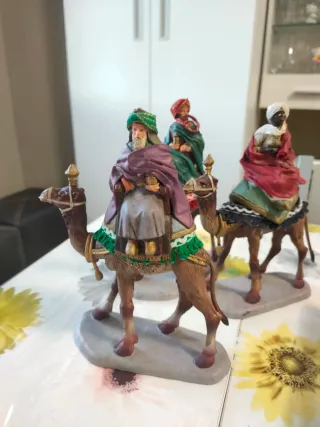 Figuras Reyes Magos en Camello