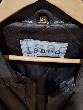 Chaqueta de ante hombre marrón