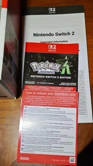 A ESTRENAR Nintendo Switch 2 + Pokémon Legends ZA
