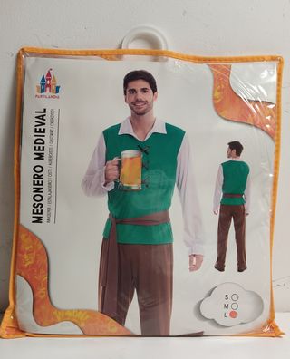 Disfraz Mesonero Medieval Adulto - Tallas M y L
