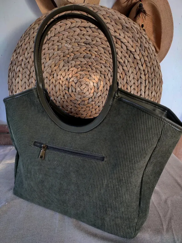 Bolso Verde Pana