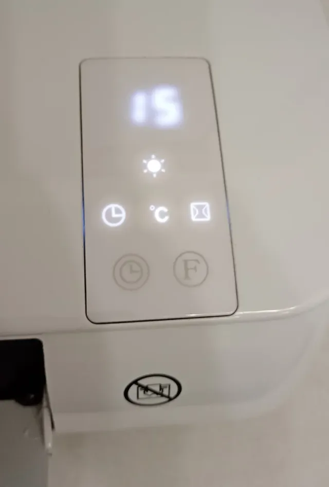 Termoventilatore bianco