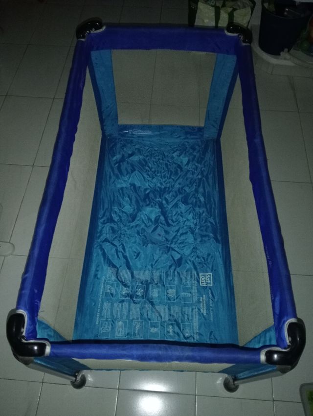 Oferta Cuna de Viaje Plegable Azul