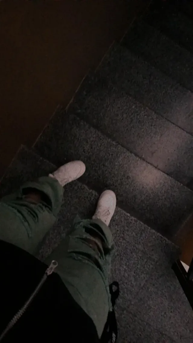 Pantalón tejano verde roto