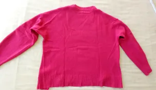 Jersey Benetton Lana Mujer Rosa